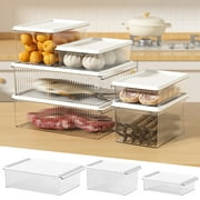 Kitchen Storage Box, Freezer Sealing Box, Food Grade Packaging Preservation Box, Refrigerator Storage Box Lunch Bento Boxes 50% off Clearance!